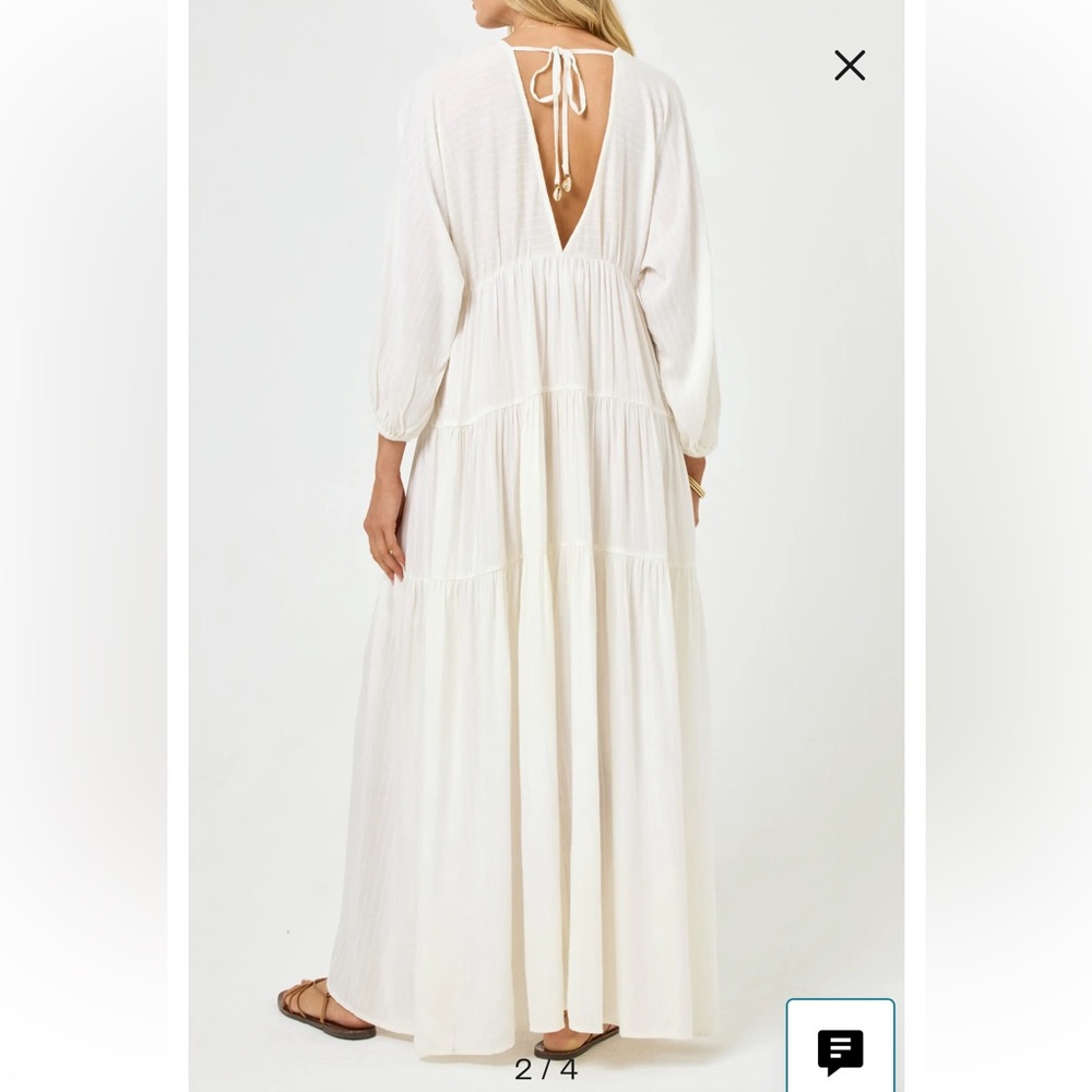 LSPACE Eterna Swim Cover-Up Maxi Dress - Picture 2 of 14